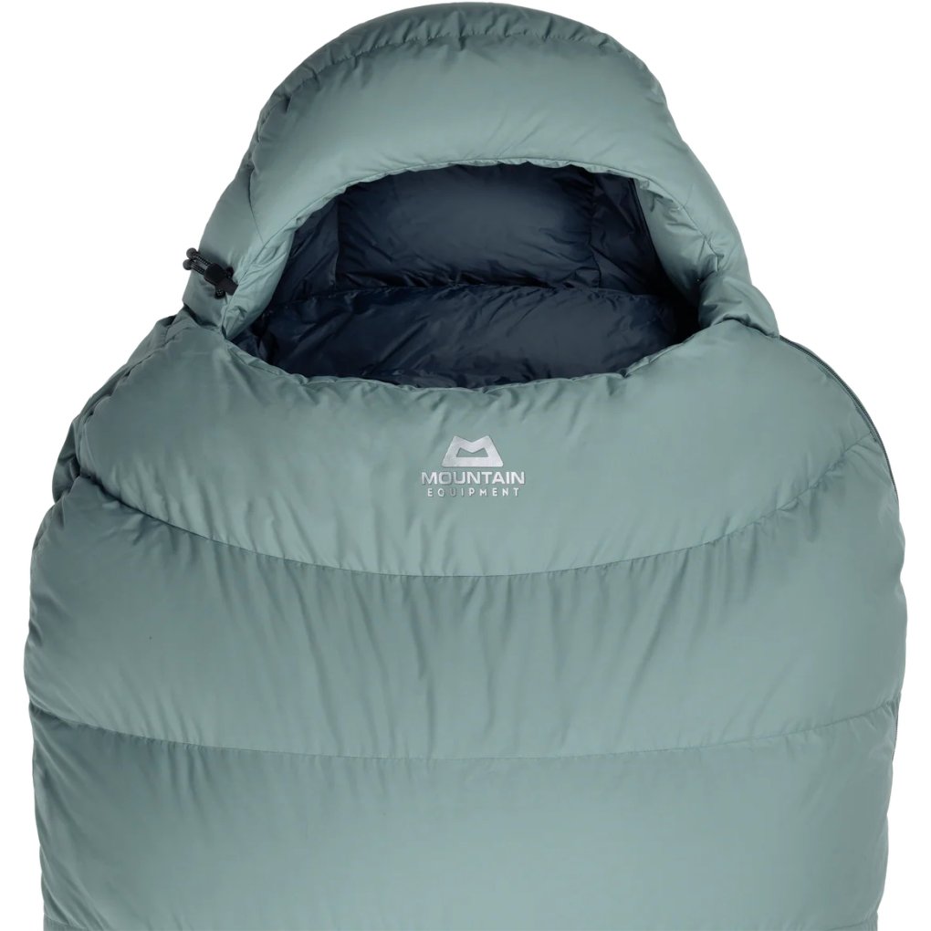 Mountain Equipment Classic 350 Regular Sleeping Bag ME-008554 - zip left - goblin blue
