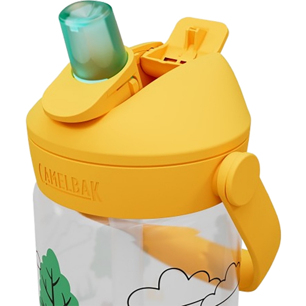 CamelBak Thrive Flip Straw Bottle Kids 410ml - tractors and trees