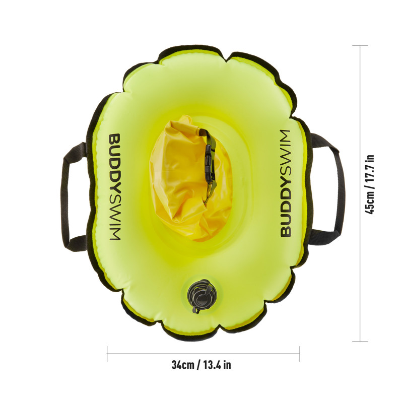 Buddyswim Hydrastation Buoy - yellow