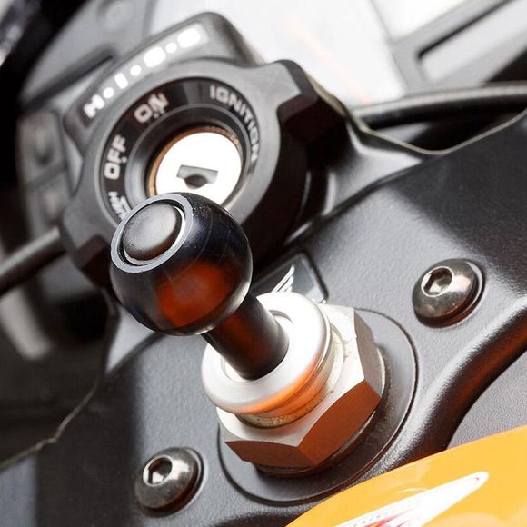 Sw-Motech Ball Smartphone Holder For Universal Steering Column - BlackRef: cpa.00.424.16000/b