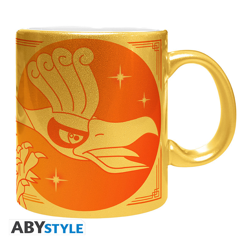 POKEMON Mug with gold finish Ho-Oh
