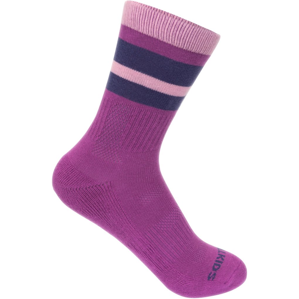 Trollkids Mosquito Socks Kids - Mallow Pink/Violet Blue/Wild Rose