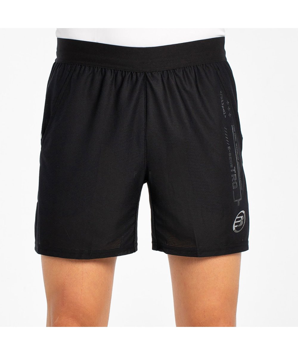 SHORTS BULLPADEL BLANCOS BLACK