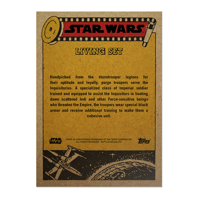 Topps UK - SW Living Set Card #429 - Purge Troopers