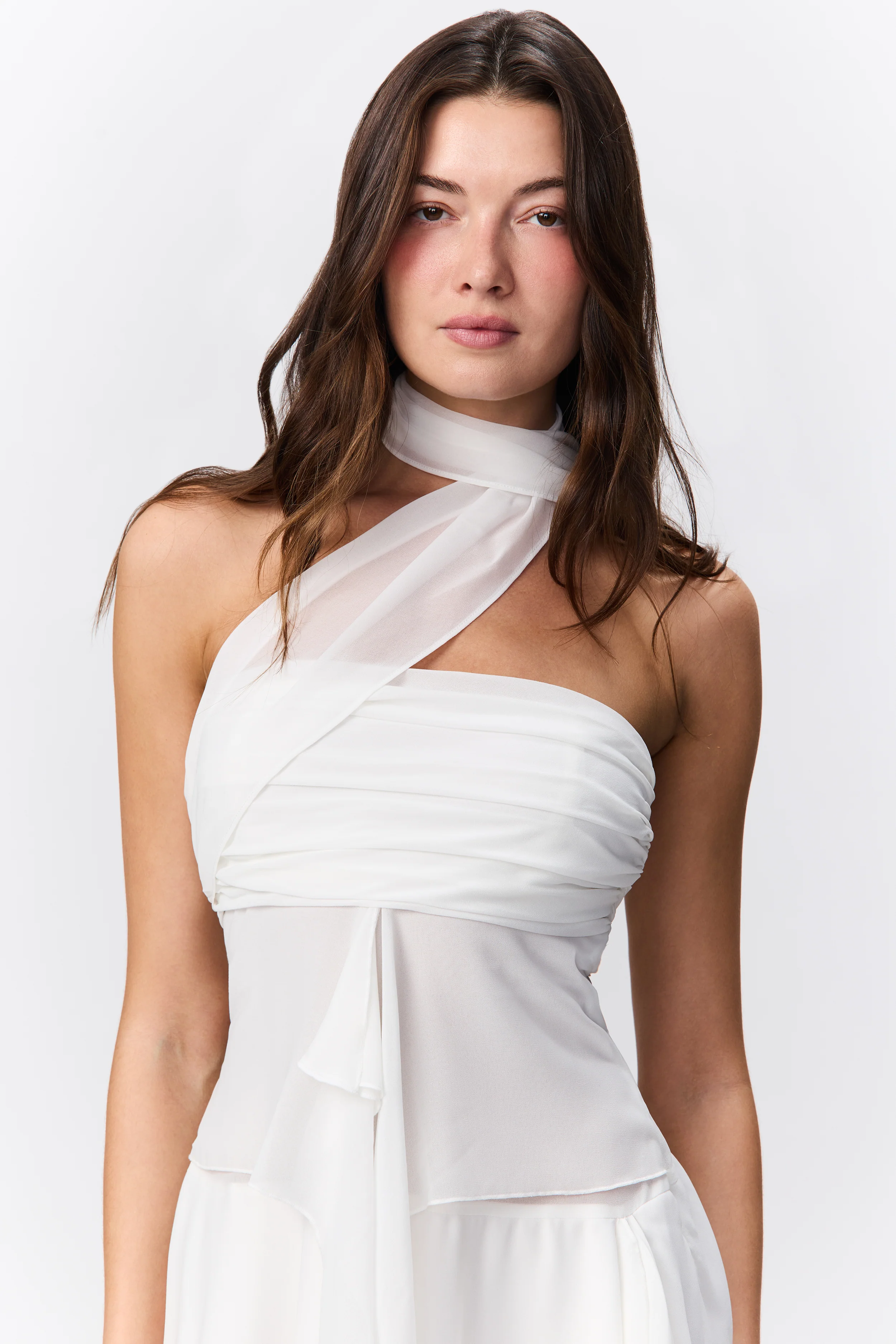 Chiffon Wrap Dress