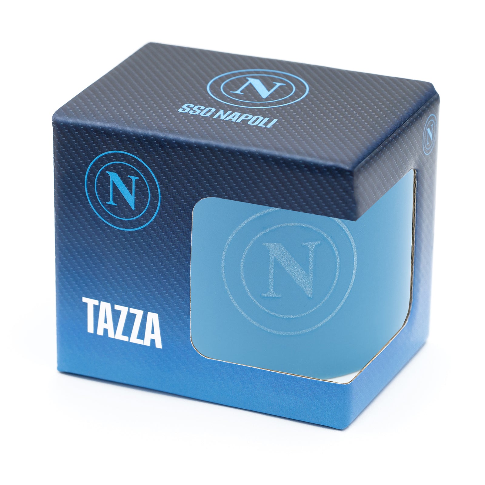 SSC Napoli Mug in sky blue with engraved logo