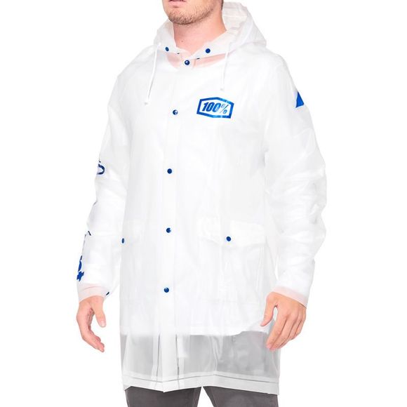 100% TORRENT Rain Jacket - ColorlessRef: CE1429