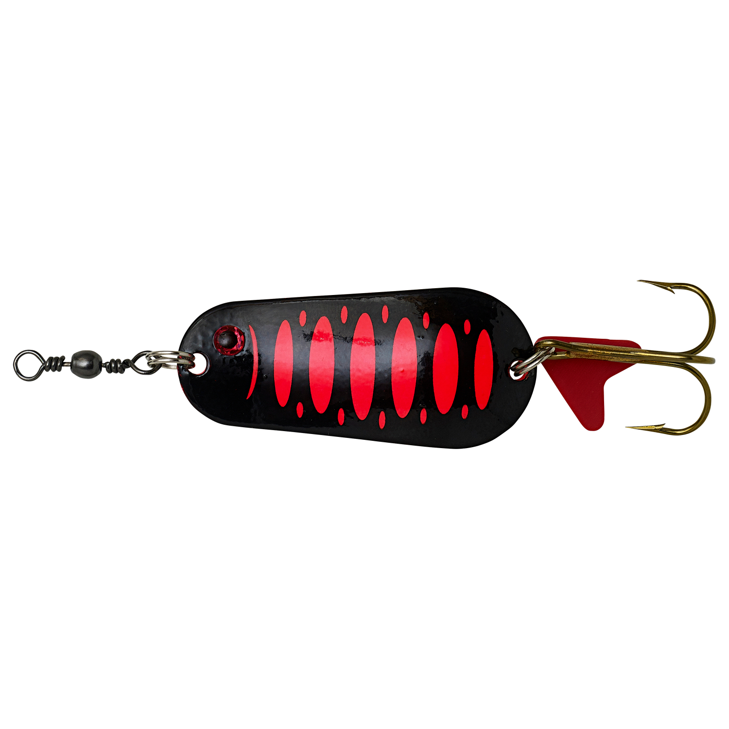 Effzett Standard Spoon (Fluo Red\/Black UV)