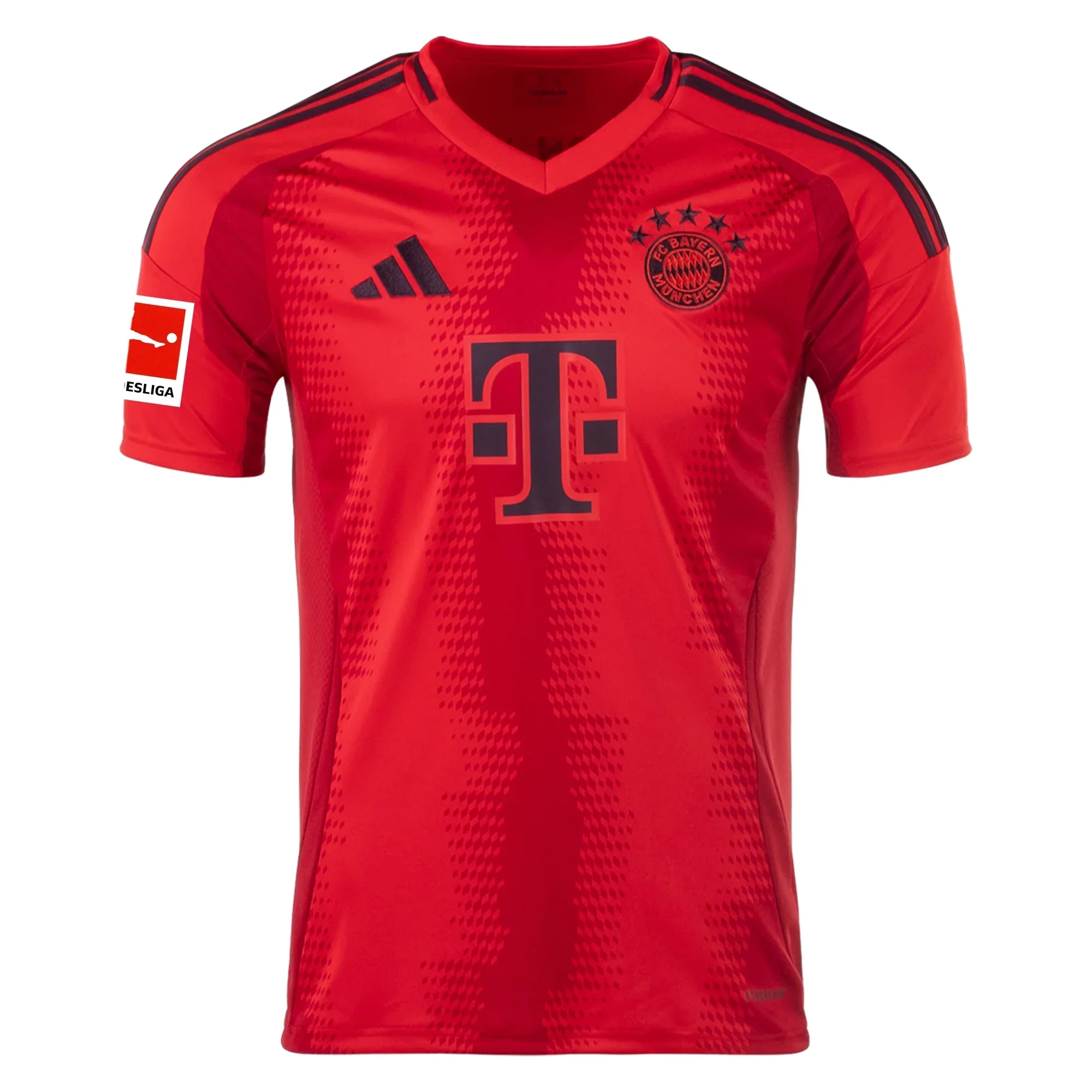 Bayern Munich Thomas Muller Home Jersey w/ Bundesliga Patch 24/25 (Red/Black)