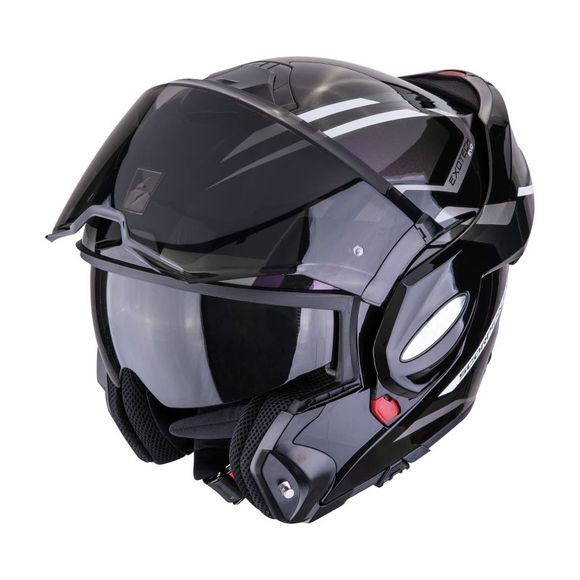 Casque modulable Scorpion Exo EXO-TECH EVO - FURIO - NoirRef : SC1155