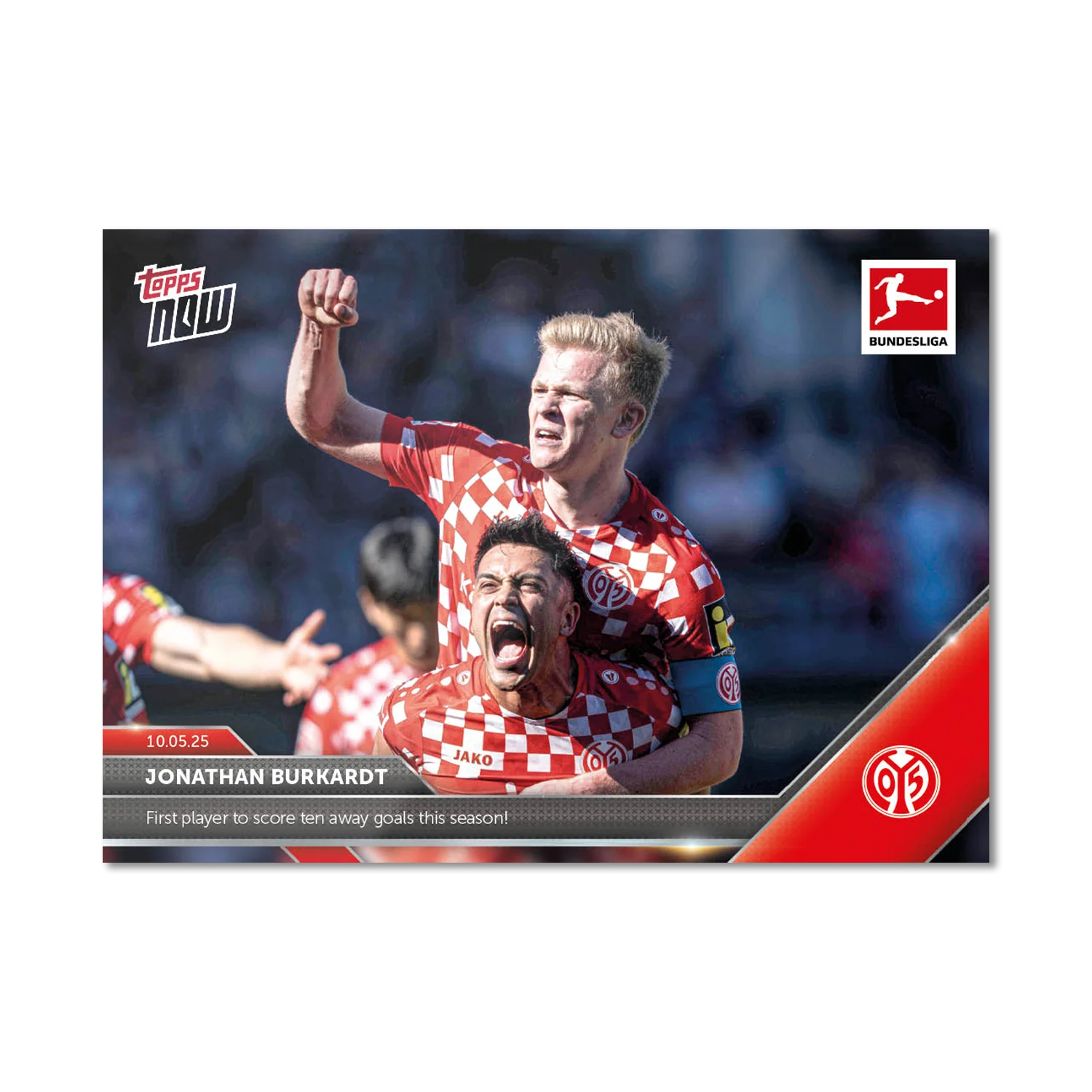 Jonathan Burkardt - 2024-25 Bundesliga Topps NOW® - Card 186