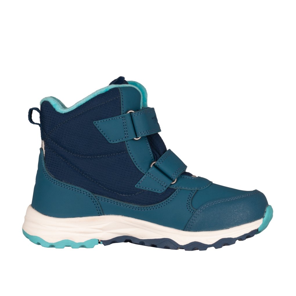 Trollkids Hafjell Winter Boots Kids - Madeira Blue/Arctic Blue