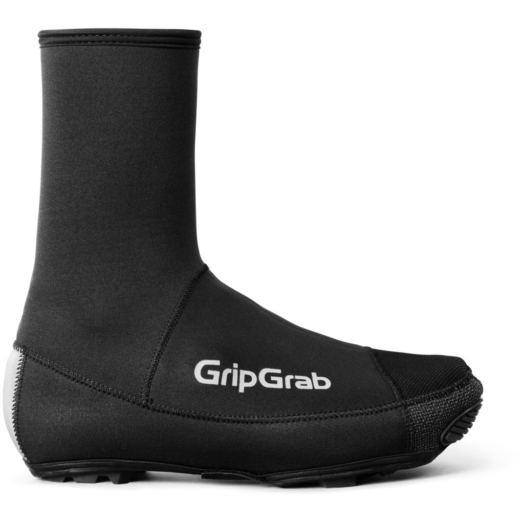 GripGrab PACR Waterproof Winter Gravel Shoe Covers - Black