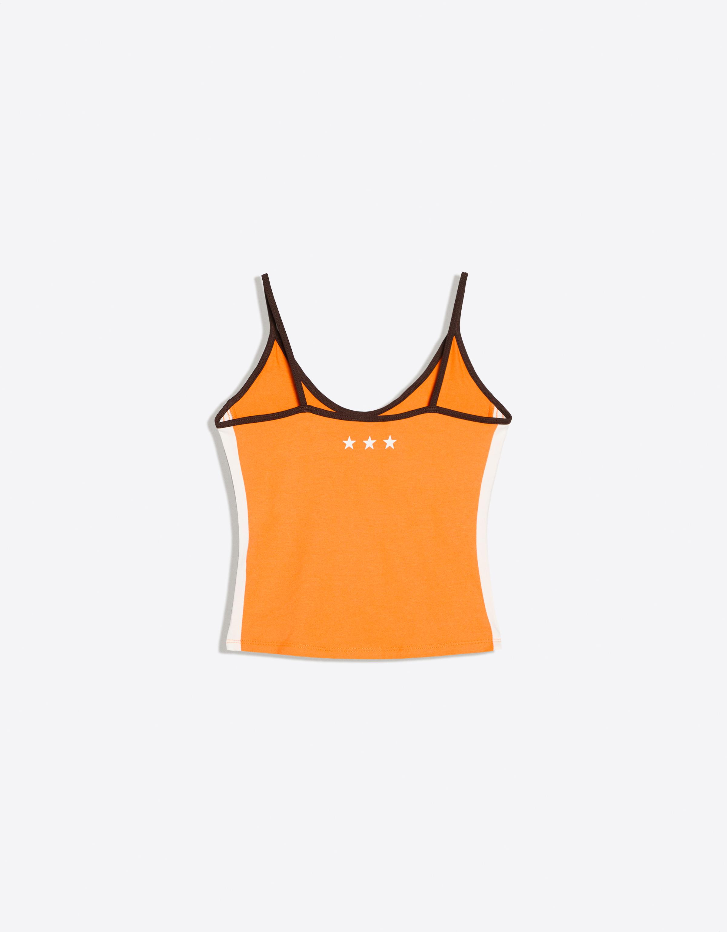 Printed Strappy Top