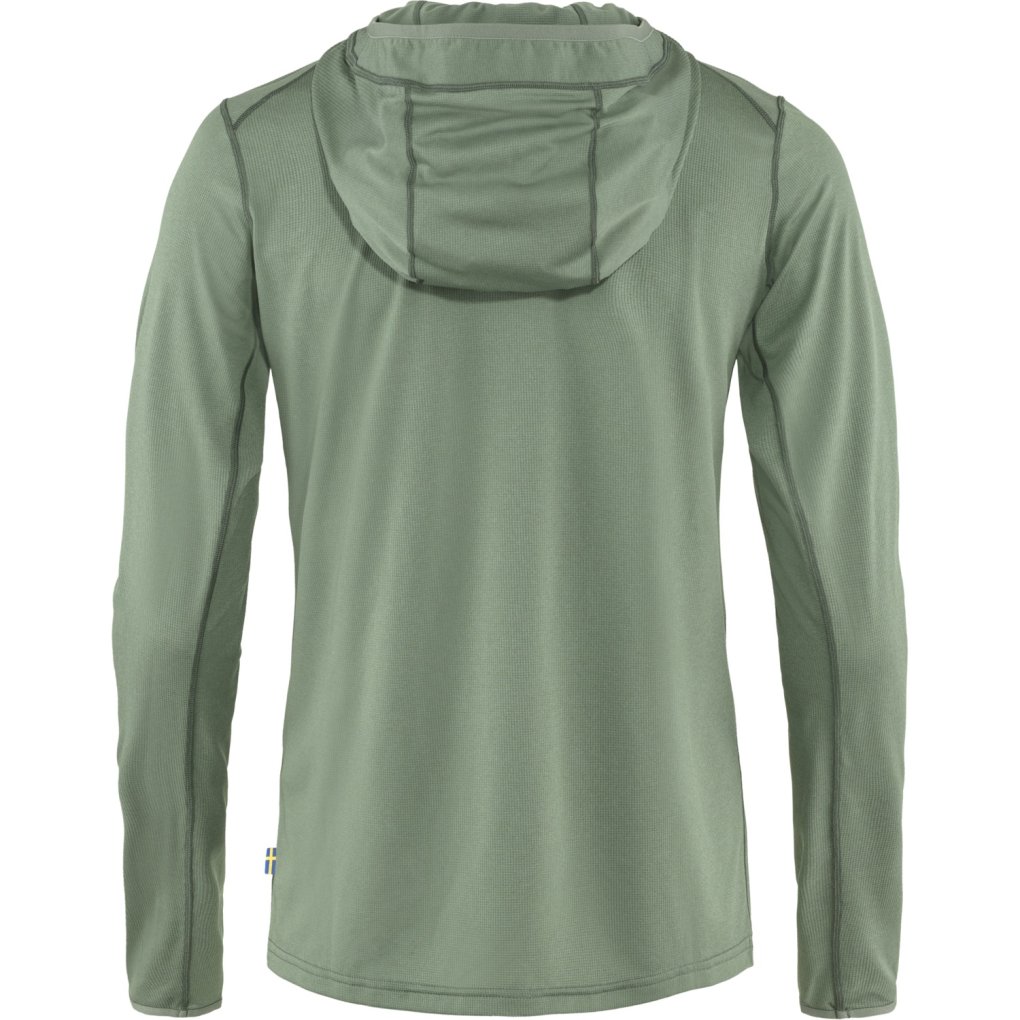 Fjällräven Abisko Sun Hoodie Women - patina green