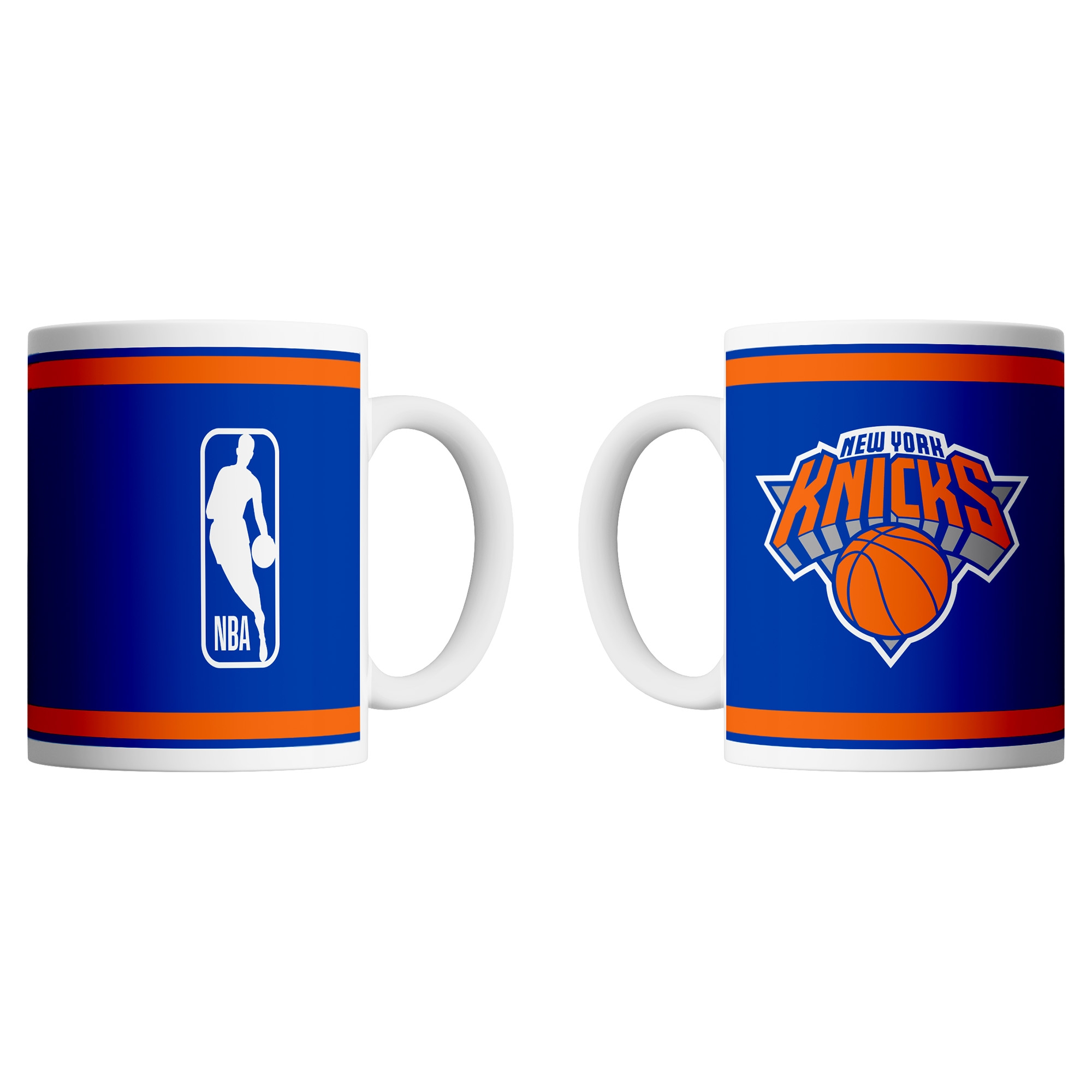 New York Knicks Logo & Shield NBA Mug (330 ml)