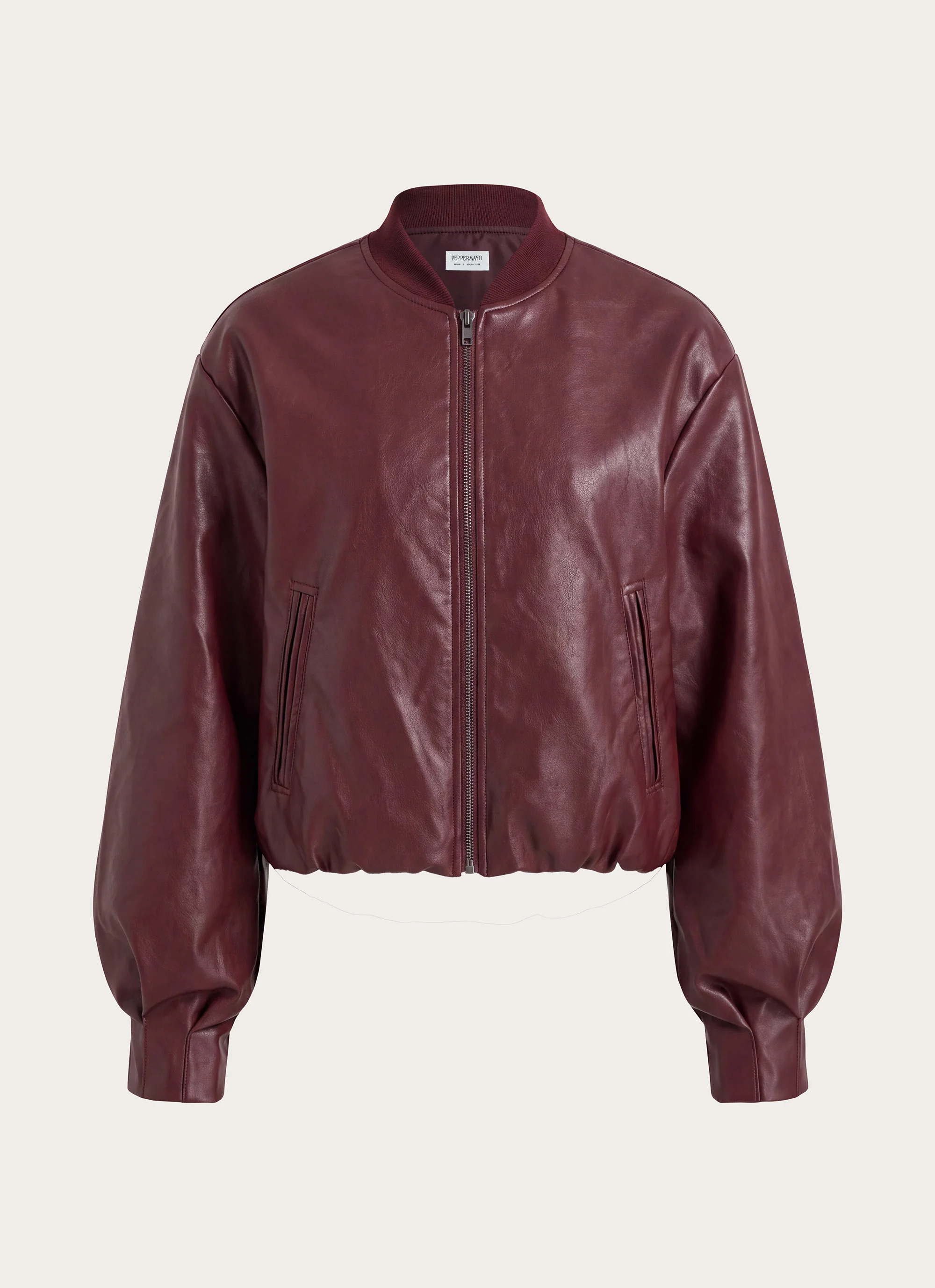 Canyon Bomber Jacket - Burgundy