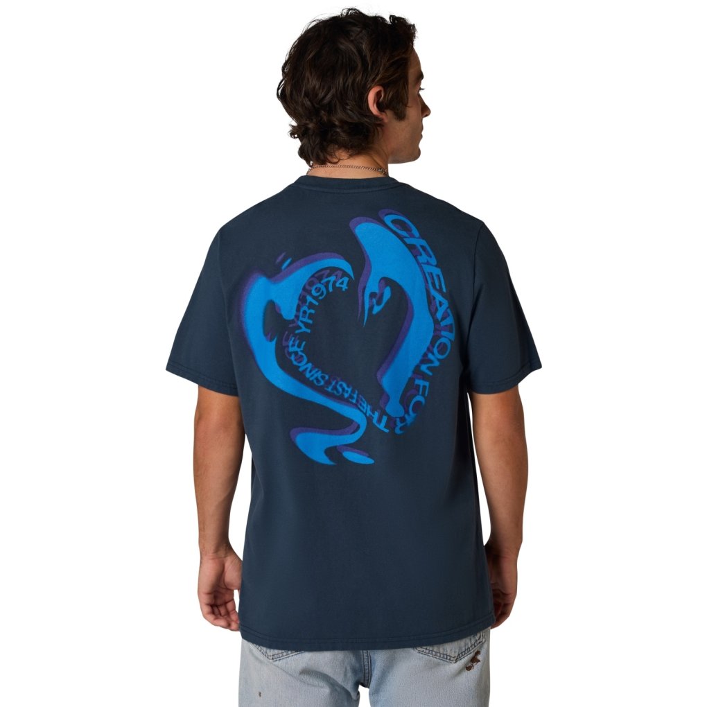 FOX Vision 195 Original Shortsleeve Tee Men - galaxy blue