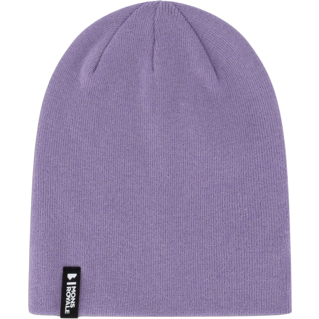 Mons Royale McCloud Merino Beanie - lupin