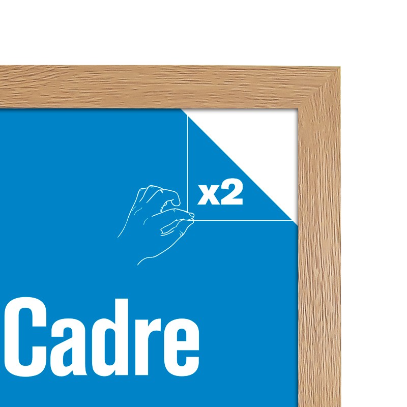 MDF Oak Frame (50 x 70 cm)