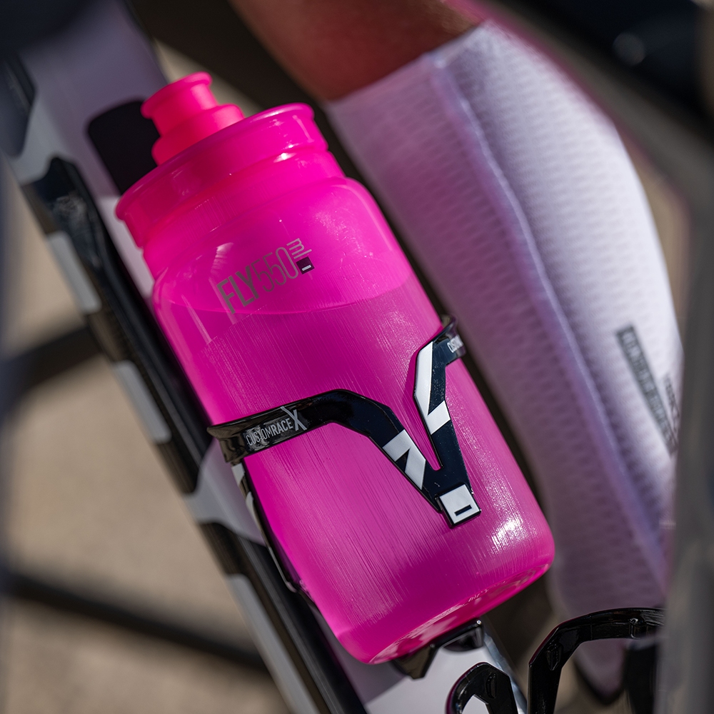 Elite Custom Race X Bottle Cage - black soft touch