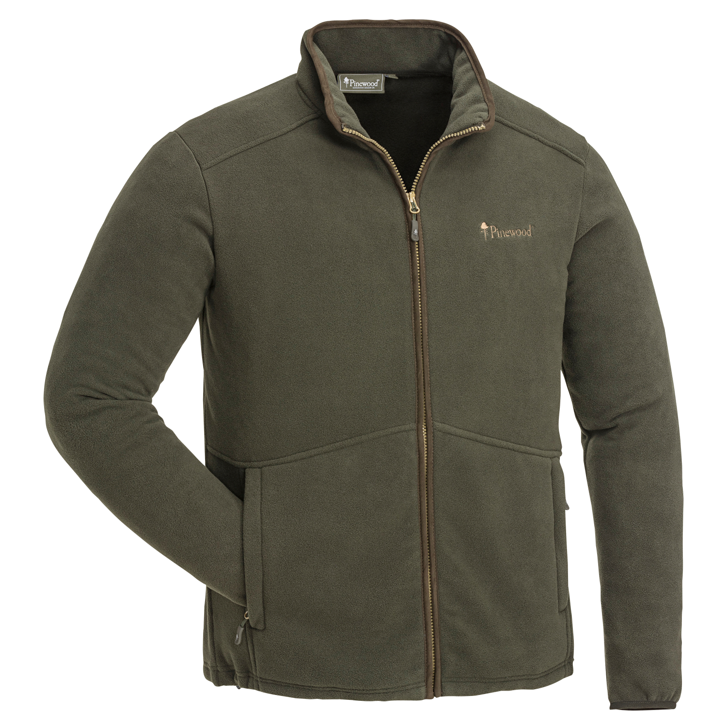 Pinewood Nydala Fleece Jacket Men (H.Brown\/Suede Brown)