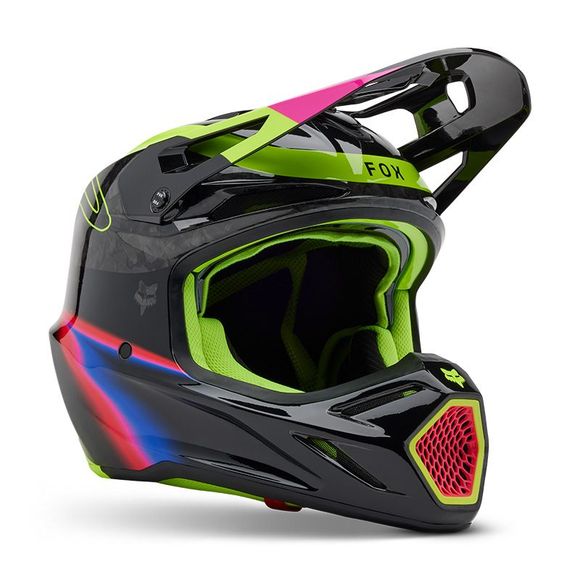 Casque cross Fox V3 RS ENERGY 2026 - NoirRef : FX5121