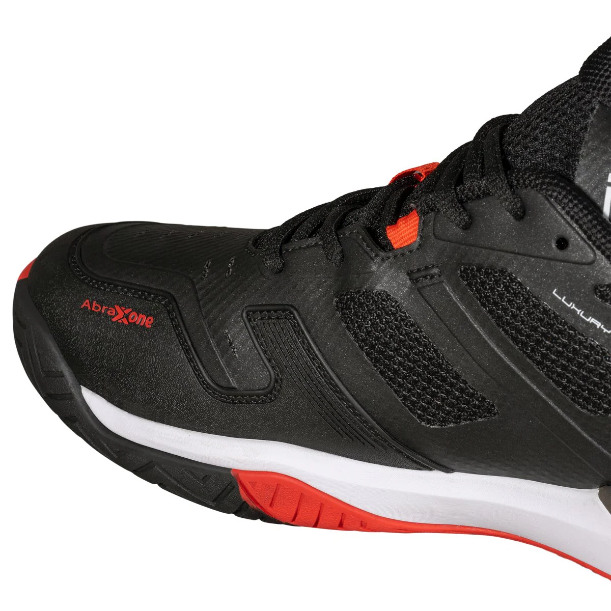 Pickleball LUX NEXO Shoes Black/Lava Red