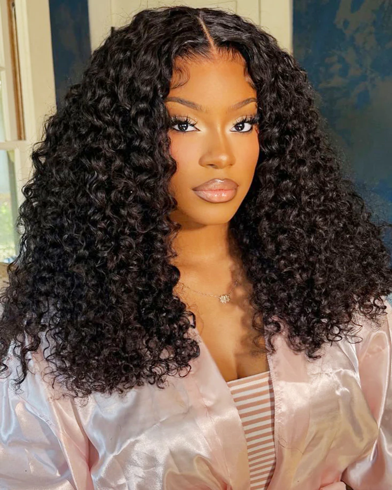 Ophirawig $89 Final Deal Price Varied Lace Balayage Highlight/Natural Black Varied Curly Wig