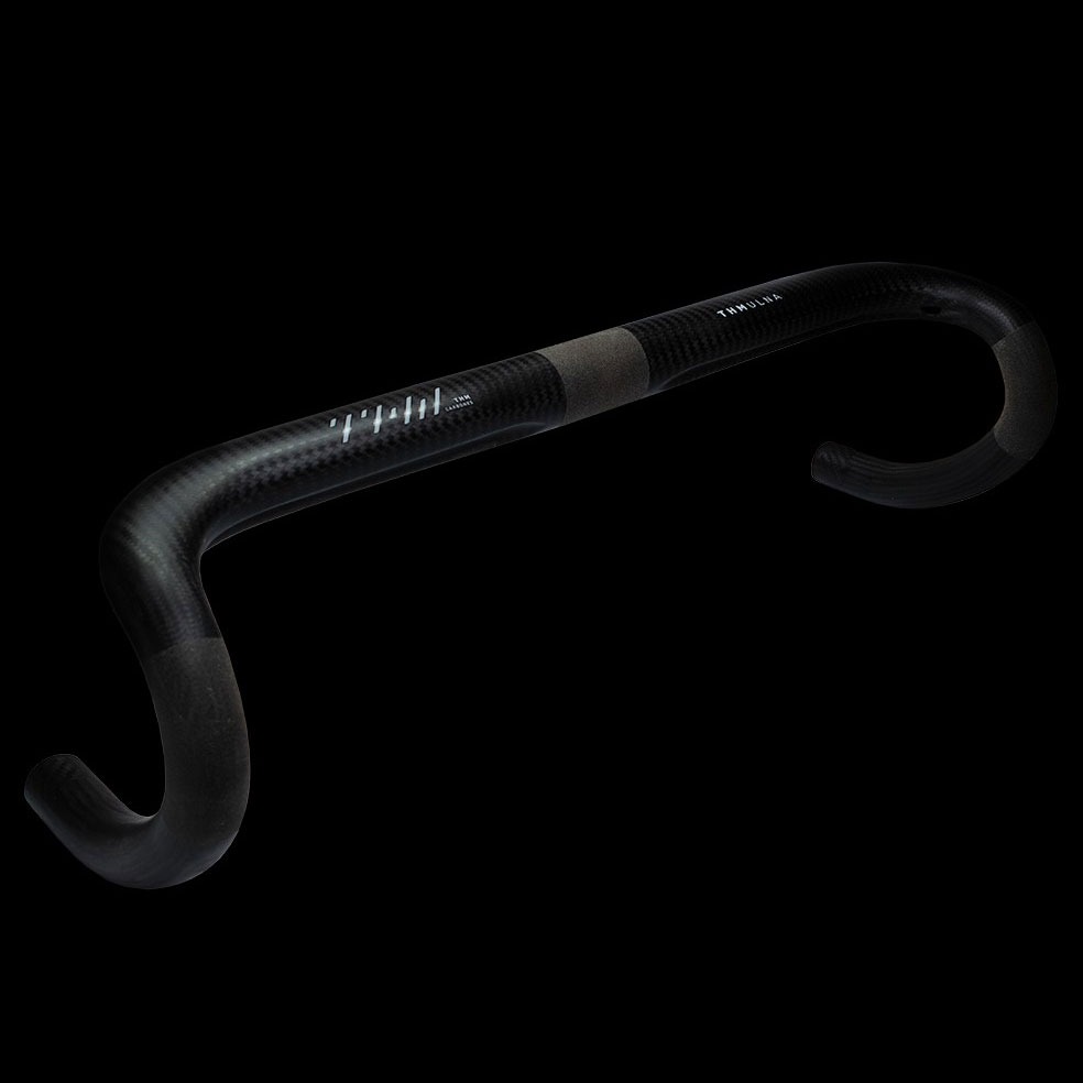 THM Ulna Road Bike Handlebar - 31.8 mm - 3K / Natural Carbon
