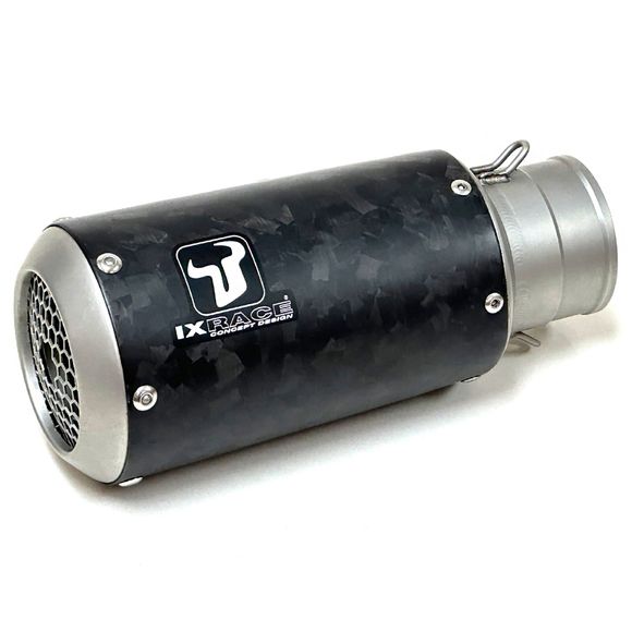 Ixrace mk2 carbon forged silencer - blackHONDA 750 CB 750 HORNET - 2023 - 2024Ref: zs0222 / ah6244cx