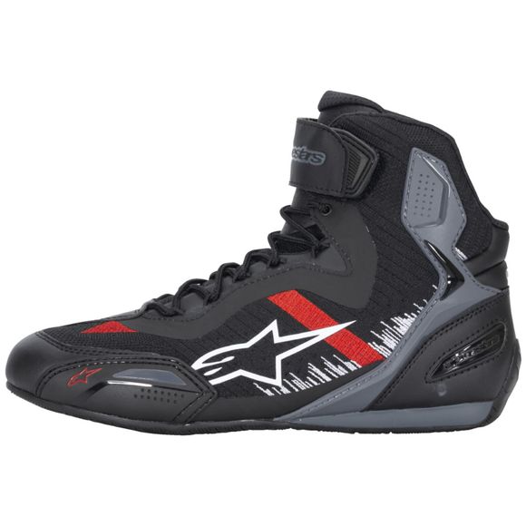 Alpinestars FASTER-3 RIDEKNIT Motorcycle Shoes - Black / RedRef: AP12262-C57325