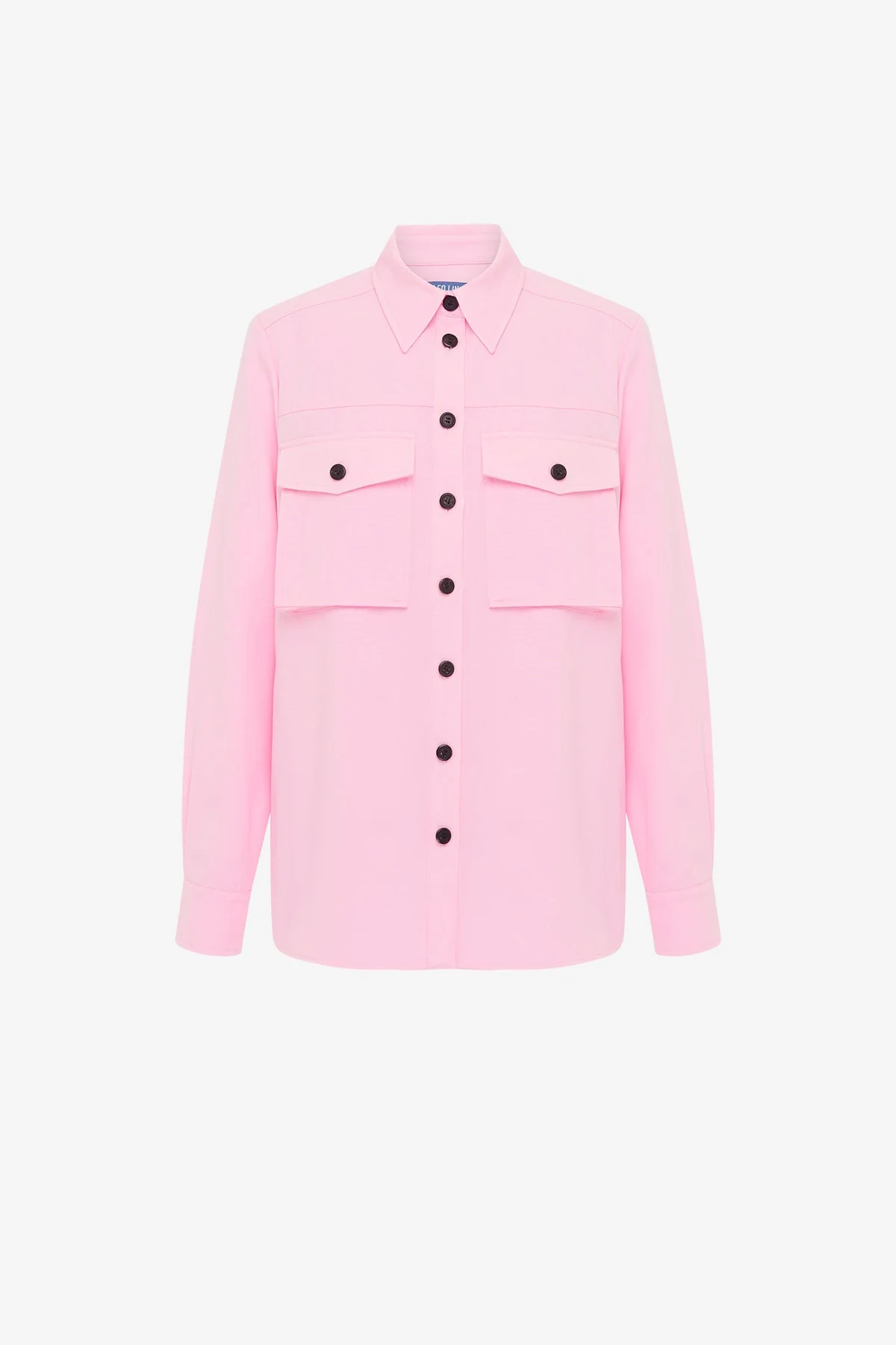 Mavis Pocket Shirt - Baby Pink
