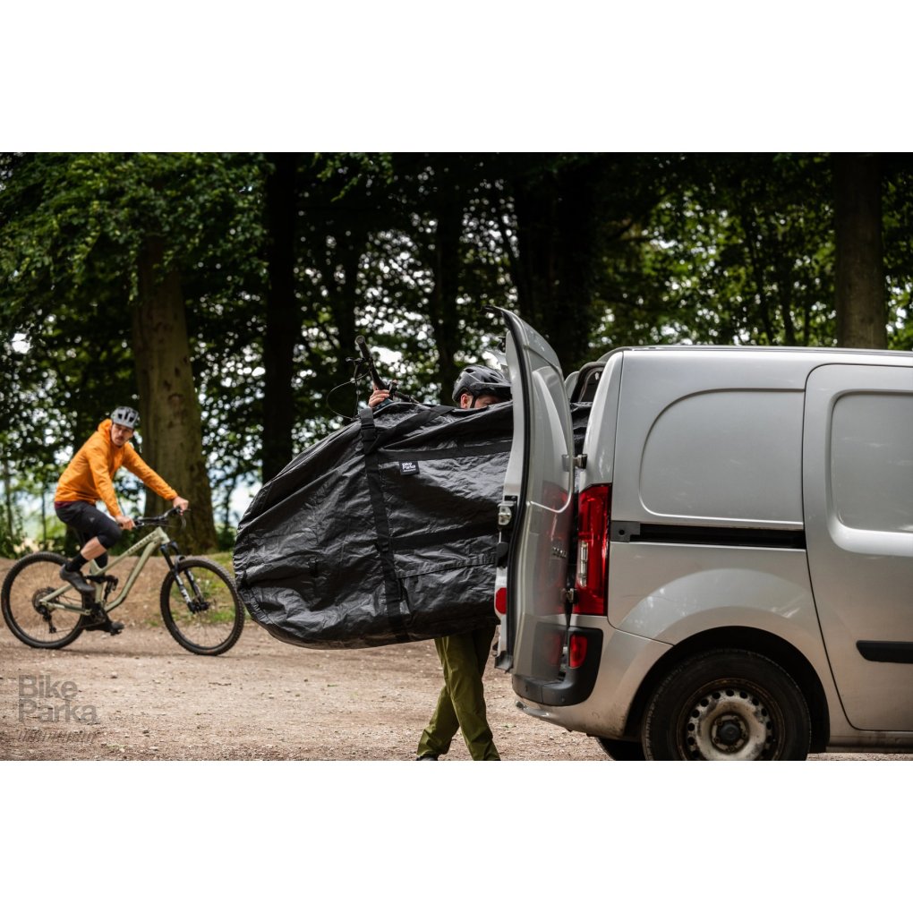 BikeParka RoughSac Bicycle Cover - Black - 260x130cm