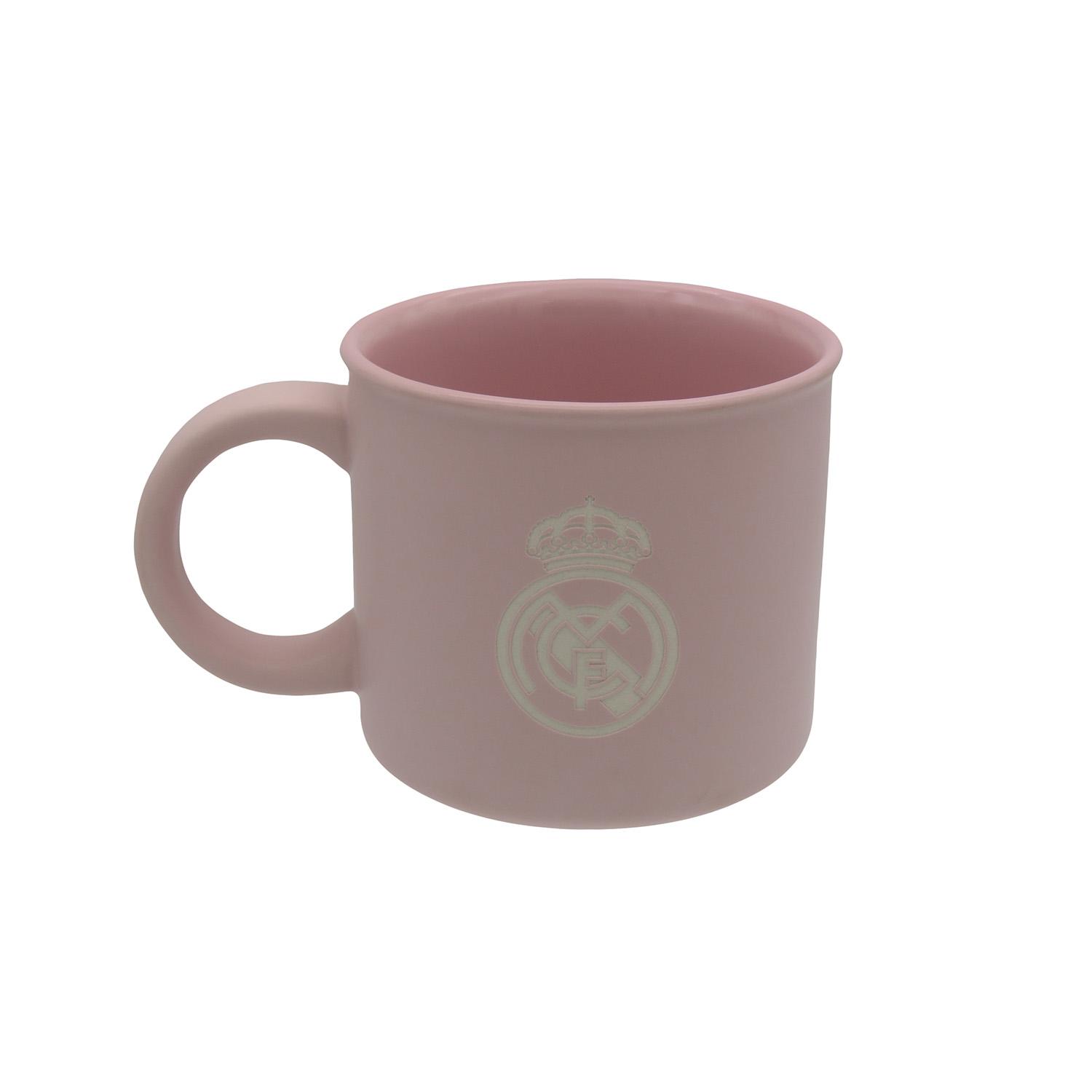 430ml Jumbo Ceramic Mug Pink Real Madrid