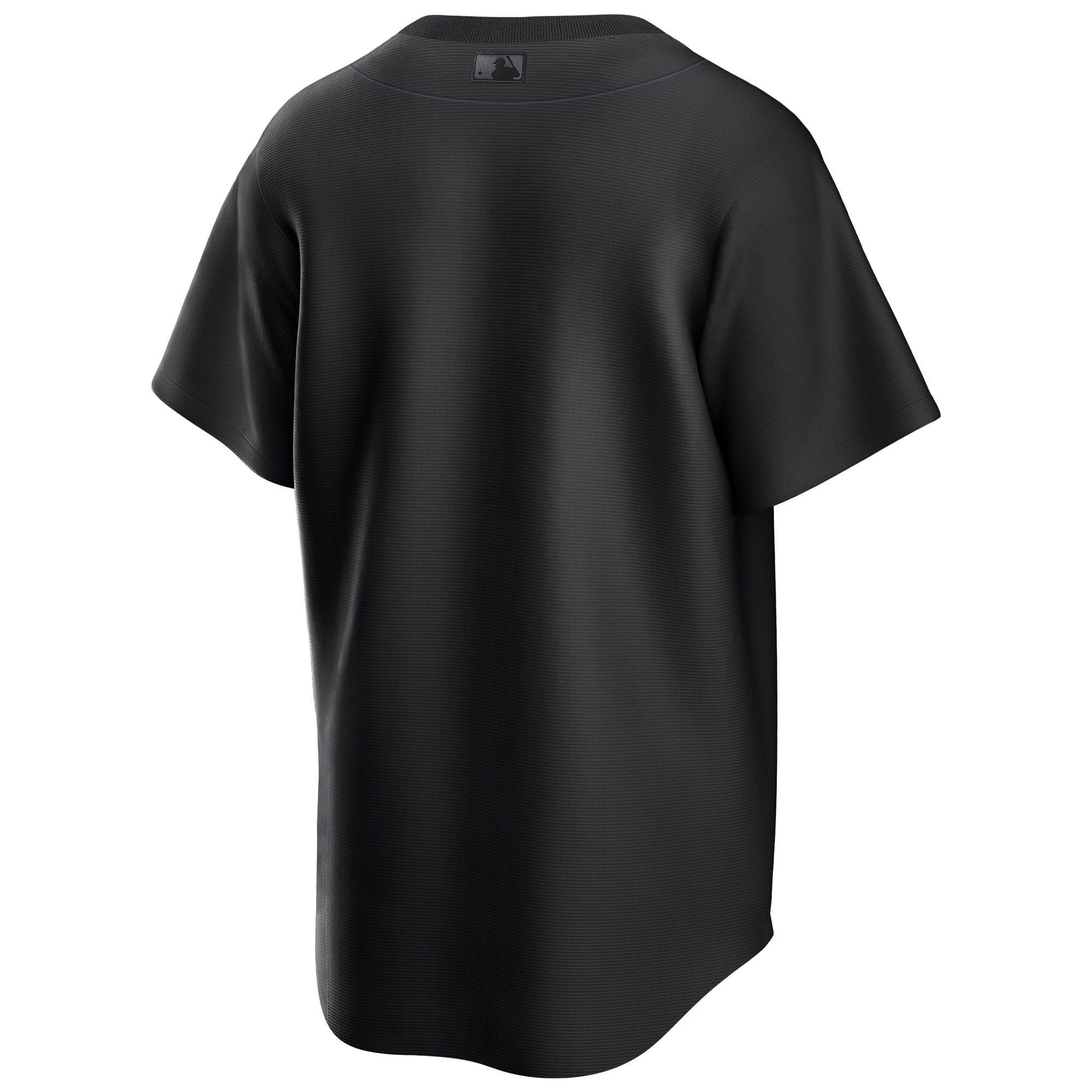 New York Yankees Triple Black Nike MLB Jersey