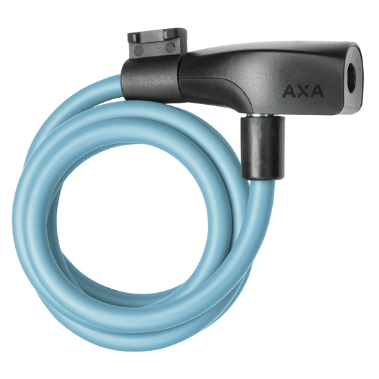 AXA Resolute 8-120 120cm Cable Lock - ice blue