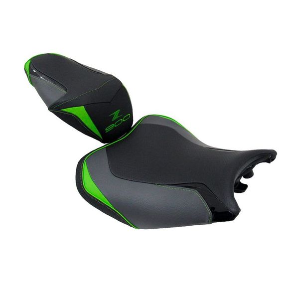 Selle confort Bagster Ready luxe Série SPEC - Noir / VertRef : 5365ZL