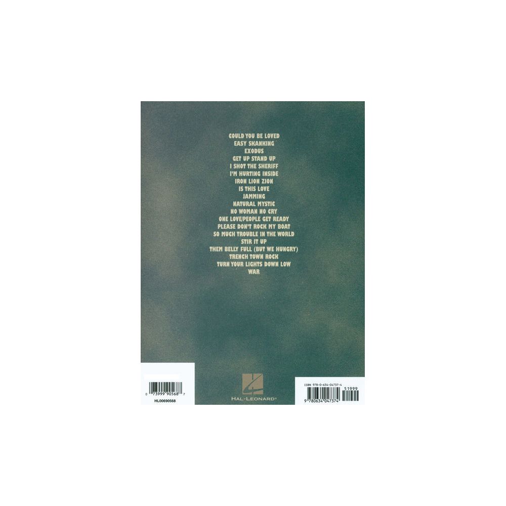 Hal Leonard Bob Marley Bass Collection – Thomann Ireland