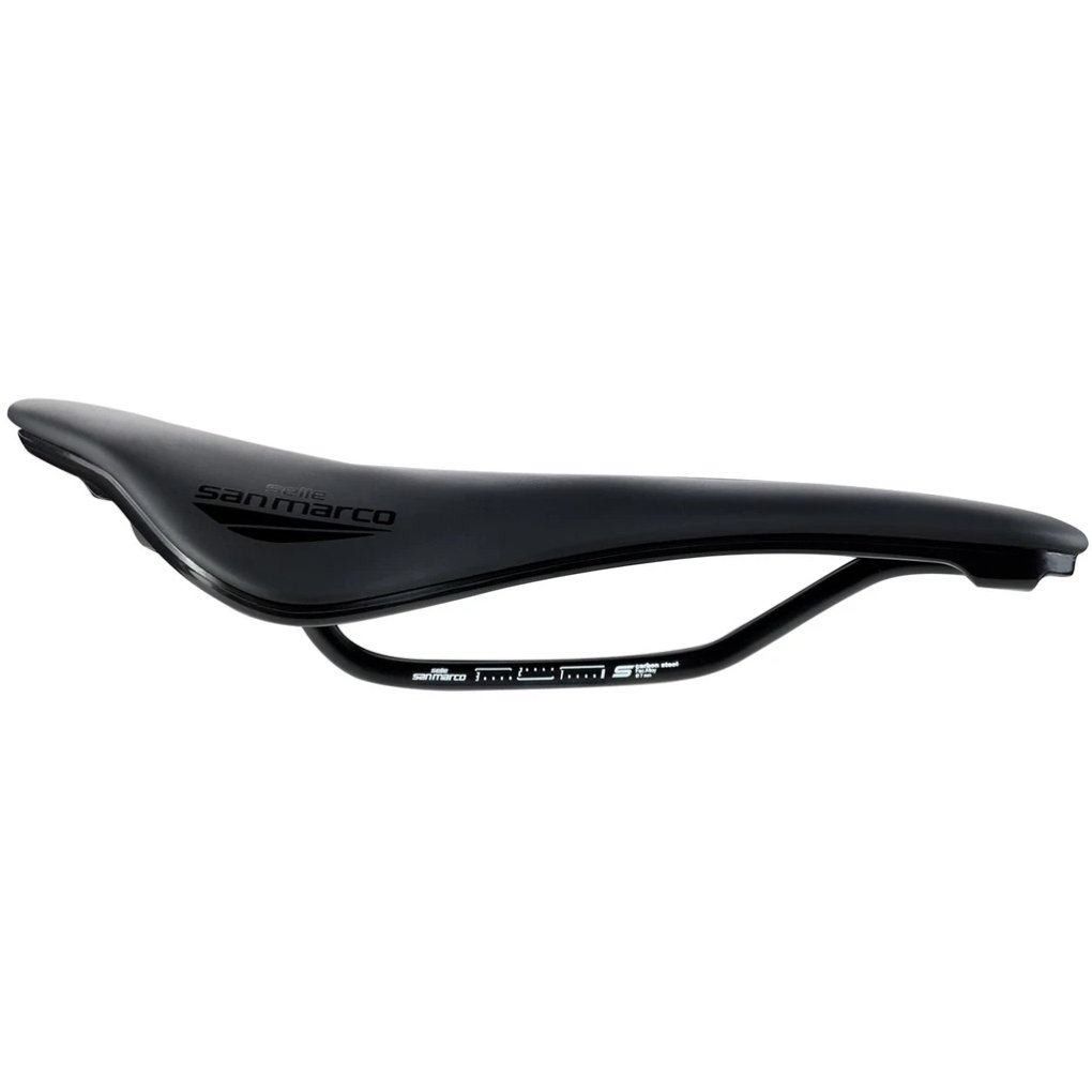 Selle San Marco Shortfit 2.0 Sport Open-Fit Saddle - Narrow S3 - black