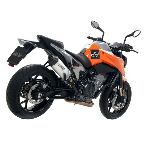 Arrow Alu Dark Race-tech silencer with carbon end capRef: 71890AKN