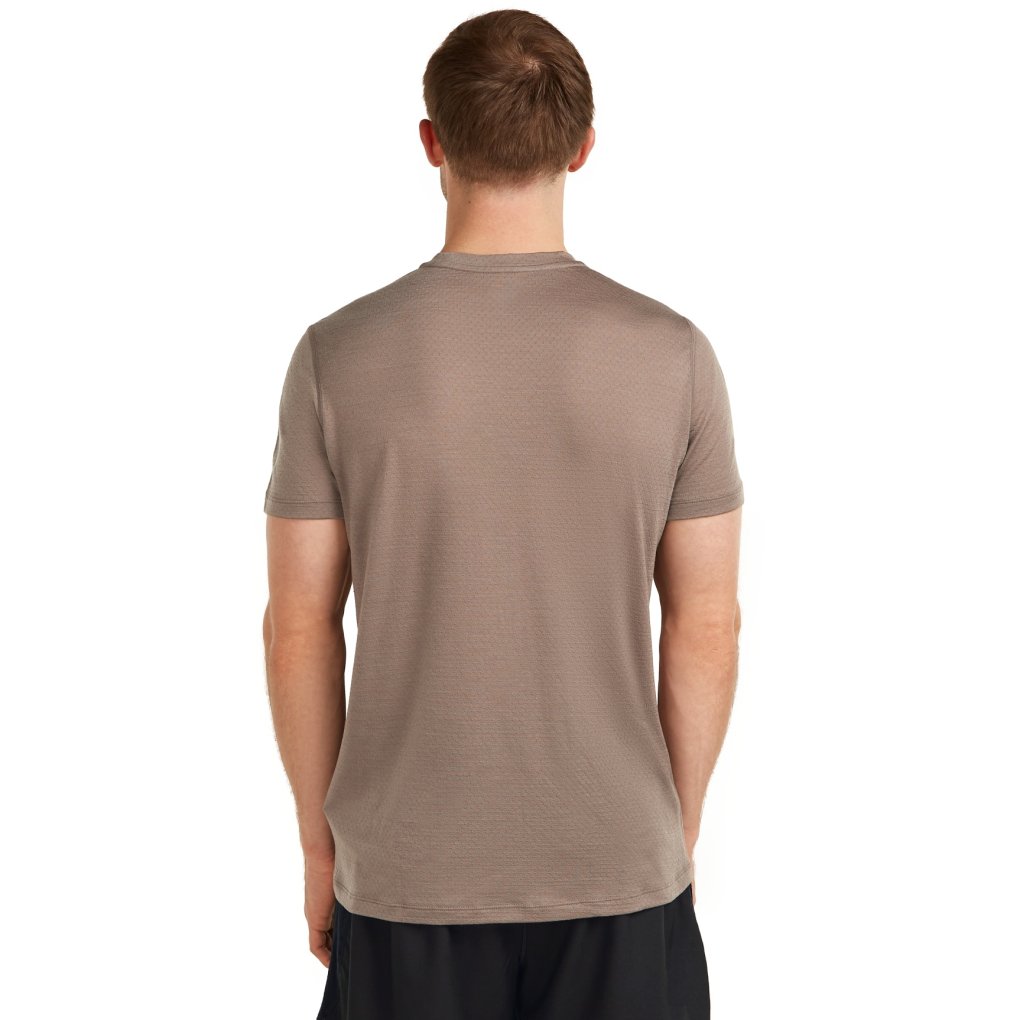 Icebreaker Merino 125 Cool-Lite™ Speed Short Sleeve Tee Men - Porcini