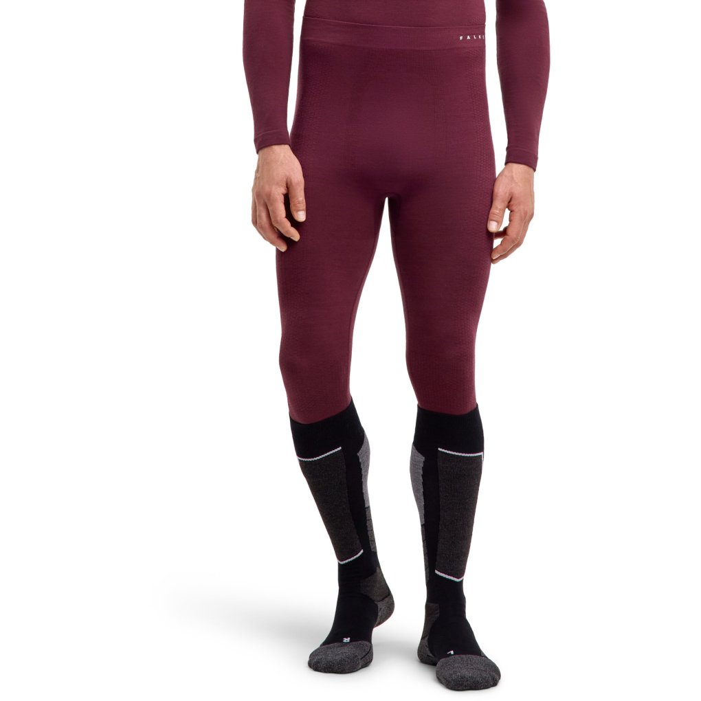 Falke Wool-Tech Trend Protective 3/4 Tights Men - barolo 8526