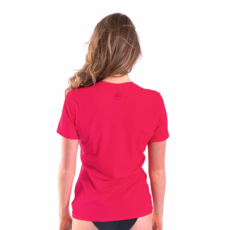 Jobe Rash Guard Loose Fit Women Hot Pink