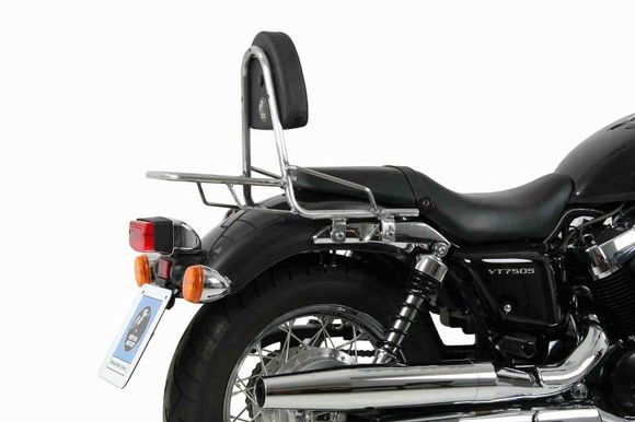 Hepco & Becker Luggage Rack with sissybar - chromeHONDA 750 VT 750 SA (RC58) - 2010 - 2011Ref: HBE05495A / 611963 00 02