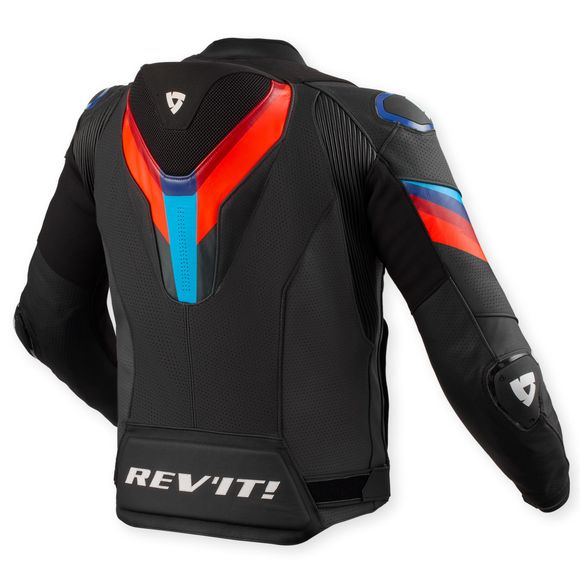 Motorcycle jacket Rev it quantum 3 pro - black / blueRef: RI1667