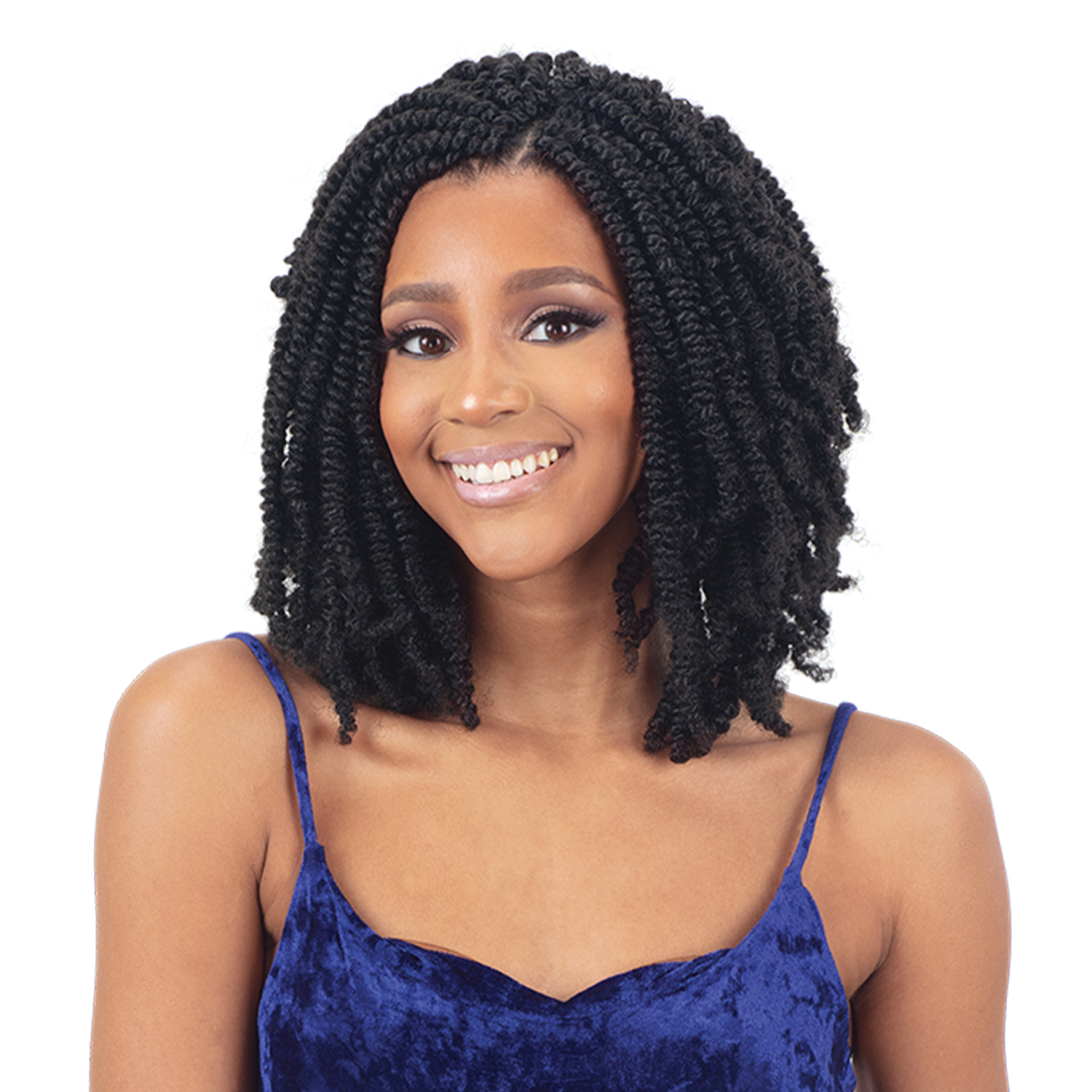 FreeTress Pre-Stretched Braids 3X Pre-Fluffed Water Poppin Twist 16