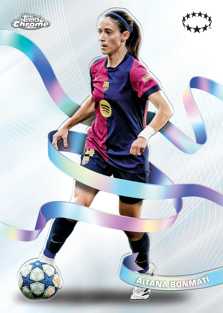 2024-25 Topps Chrome® UEFA Women's Champions League - Value Box