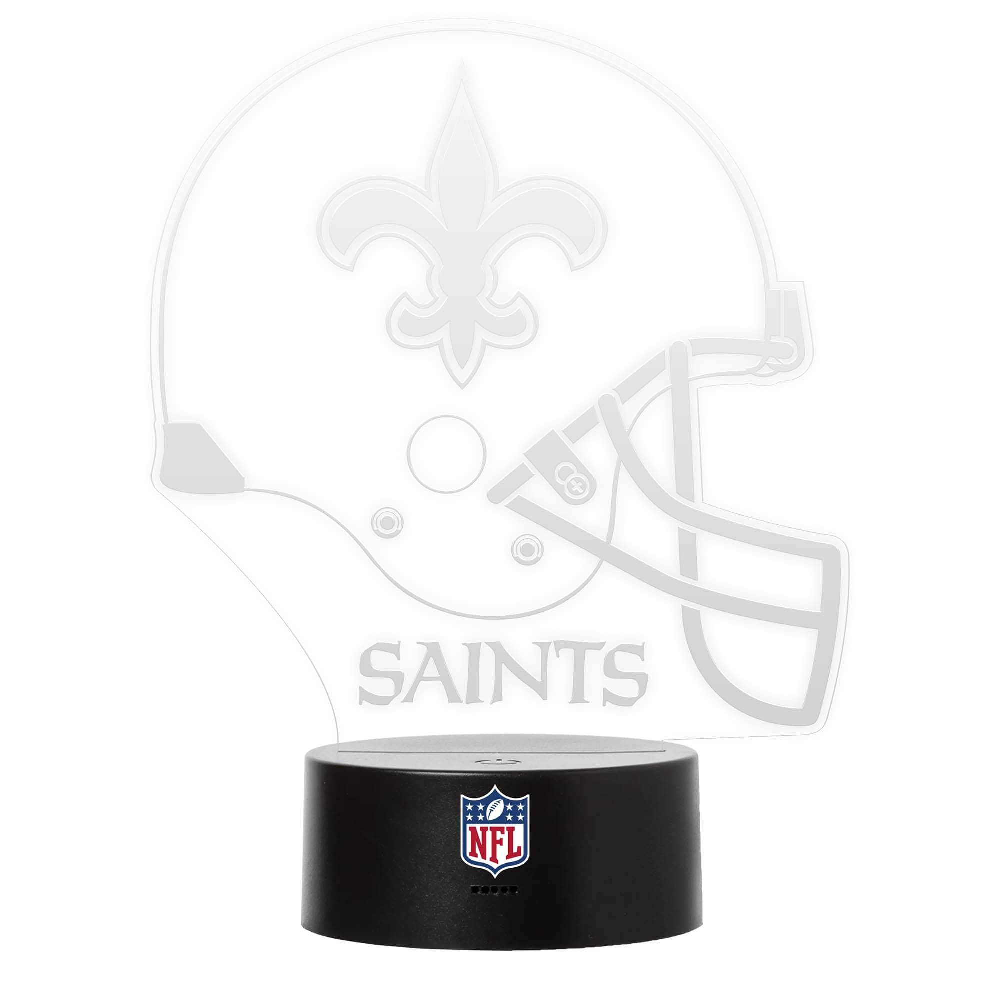New Orleans Saints NFL Helmet LED Sign