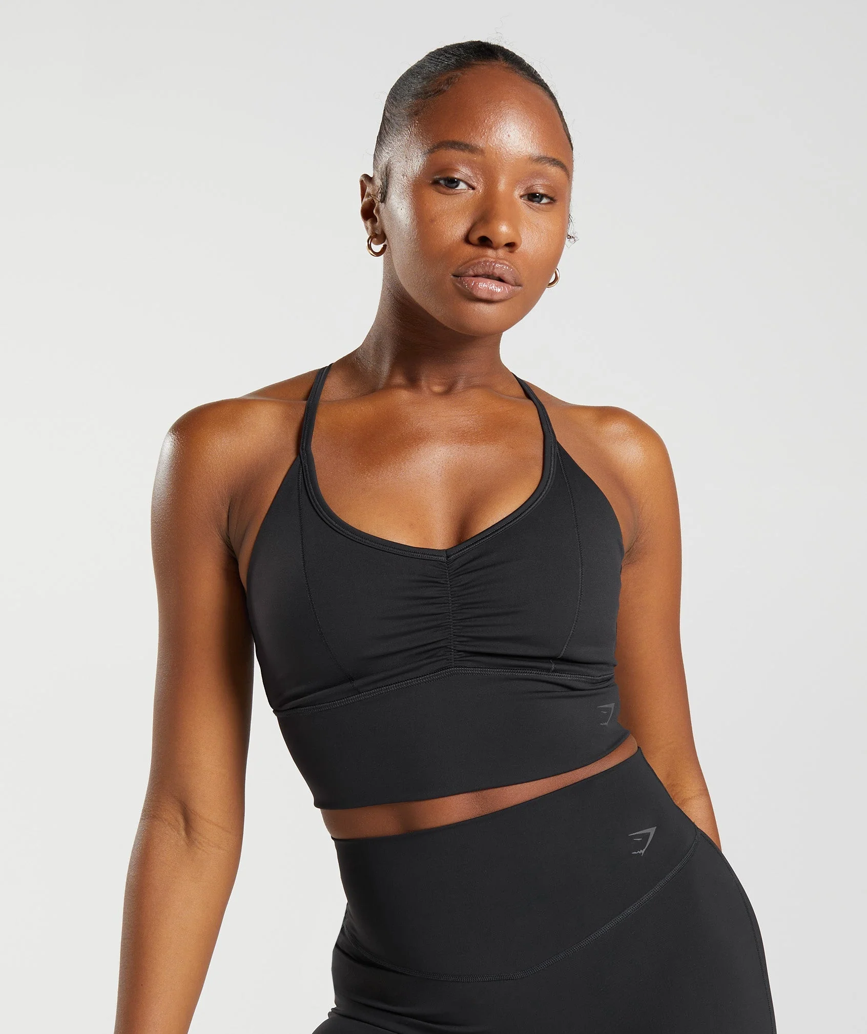 Elevate Longline Sports Bra Black